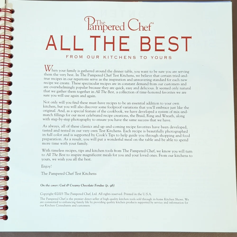 The Pampered Chef pampered chef